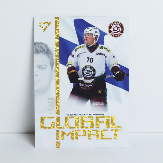 GI-19 - GSHC - TEEMU HARTIKAINEN - GLOBAL IMPACT GOLDEN GLITTER - 13/75