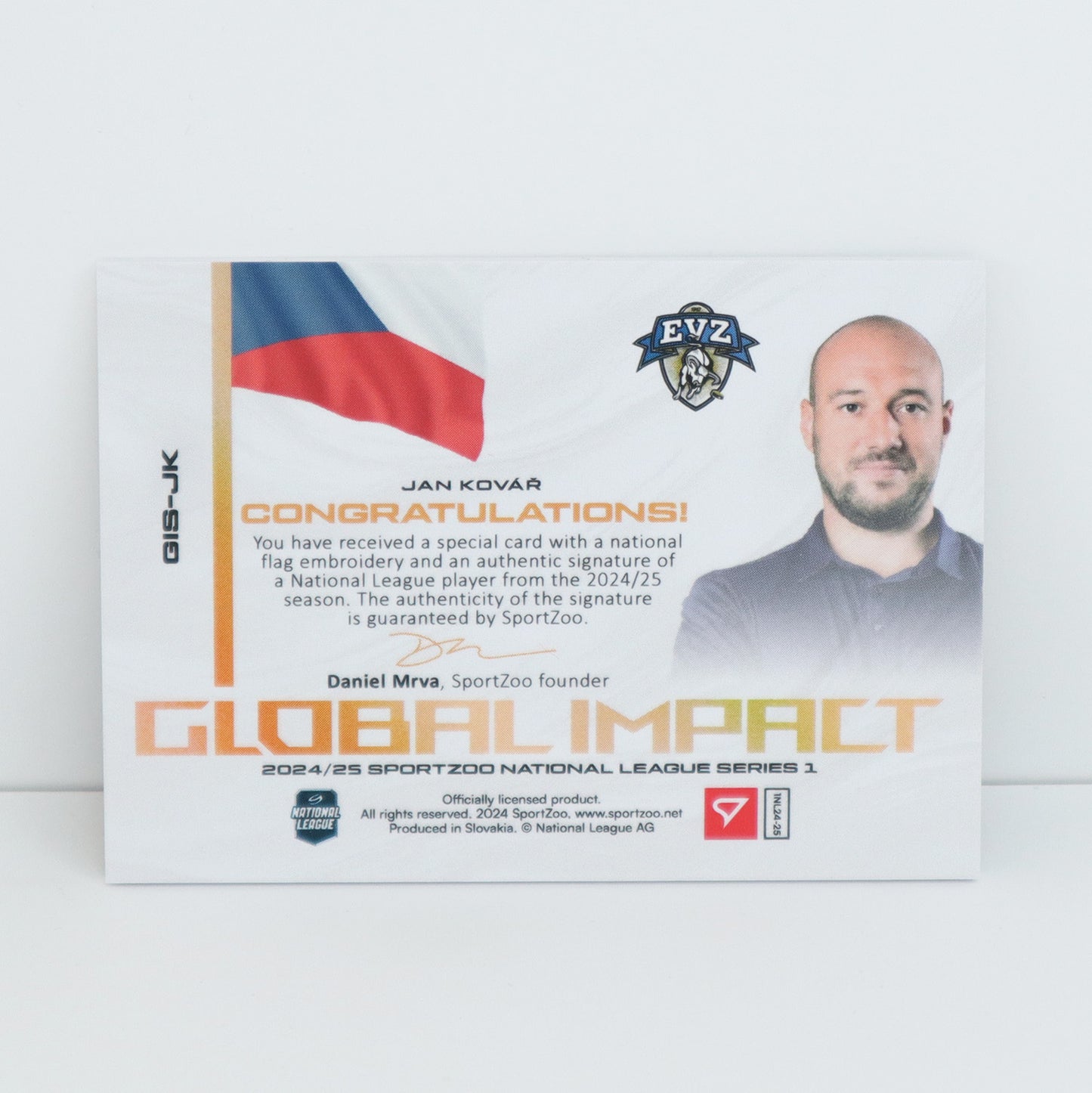 GIS-JK - EVZ - JAN KOVAR - GLOBAL IMPACT AUTO FLAG - 01/30