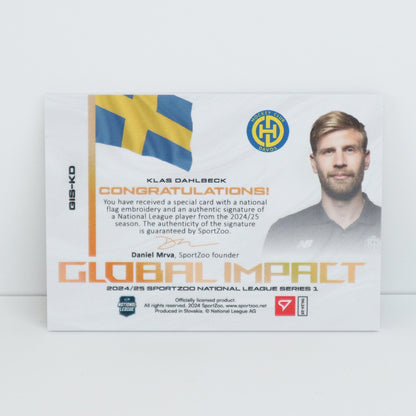 GIS-KD - HCD - KLAS DAHLBECK - GLOBAL IMPACT AUTO FLAG - 04/30