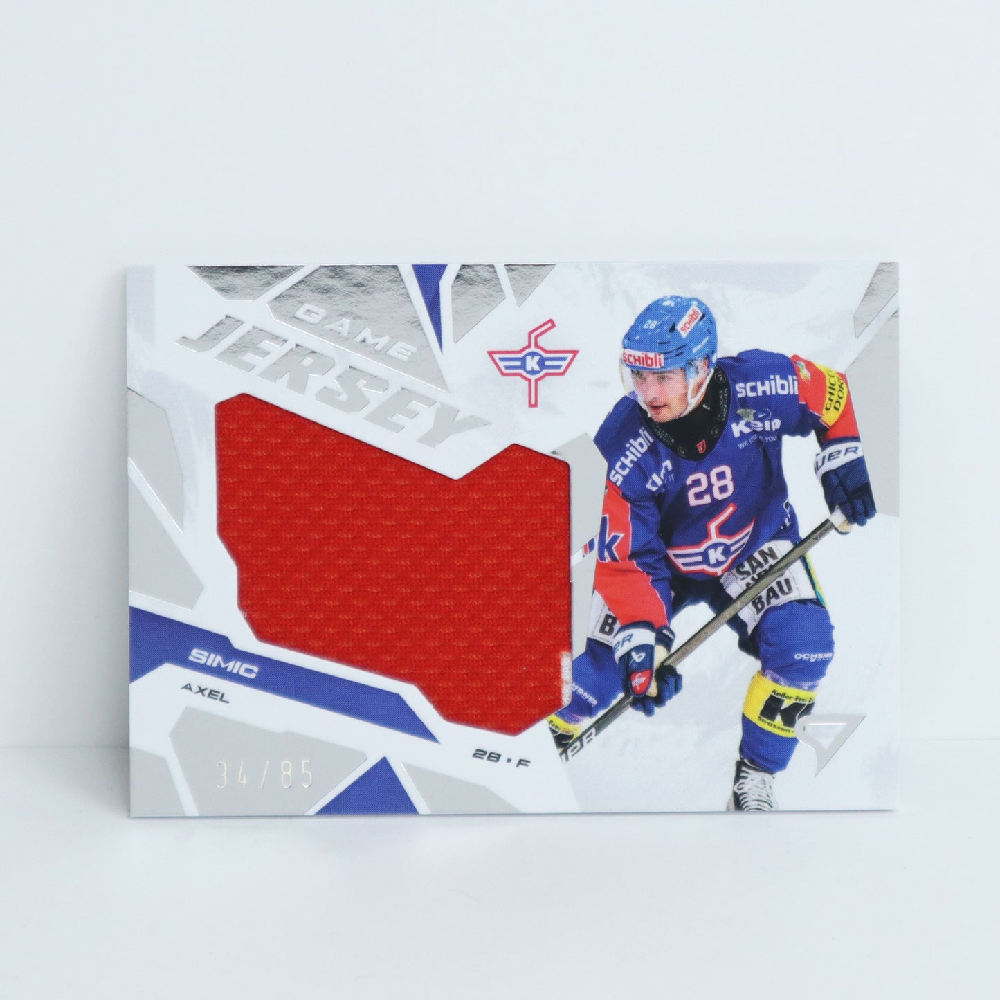 GJ-AS - EHCK - AXEL SIMIC - GAME JERSEY SILVER - 34/85