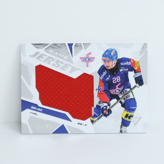 GJ-AS - EHCK - AXEL SIMIC - GAME JERSEY SILVER - 34/85