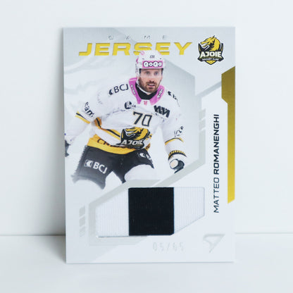 GJ-RO - HCA - MATTEO ROMANENGHI - GAME JERSEY SILVER - 05/65