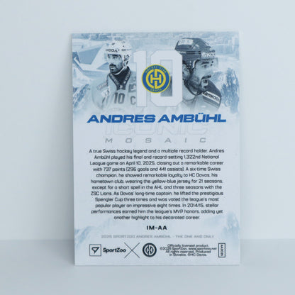 IM-AA - HCD - ANDRES AMBUHL - ICONIC MOSAIC BLUE - 025/149