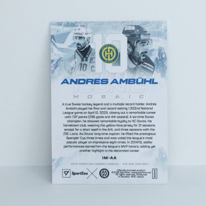 IM-AA - HCD - ANDRES AMBUHL - ICONIC MOSAIC BLUE - 114/149