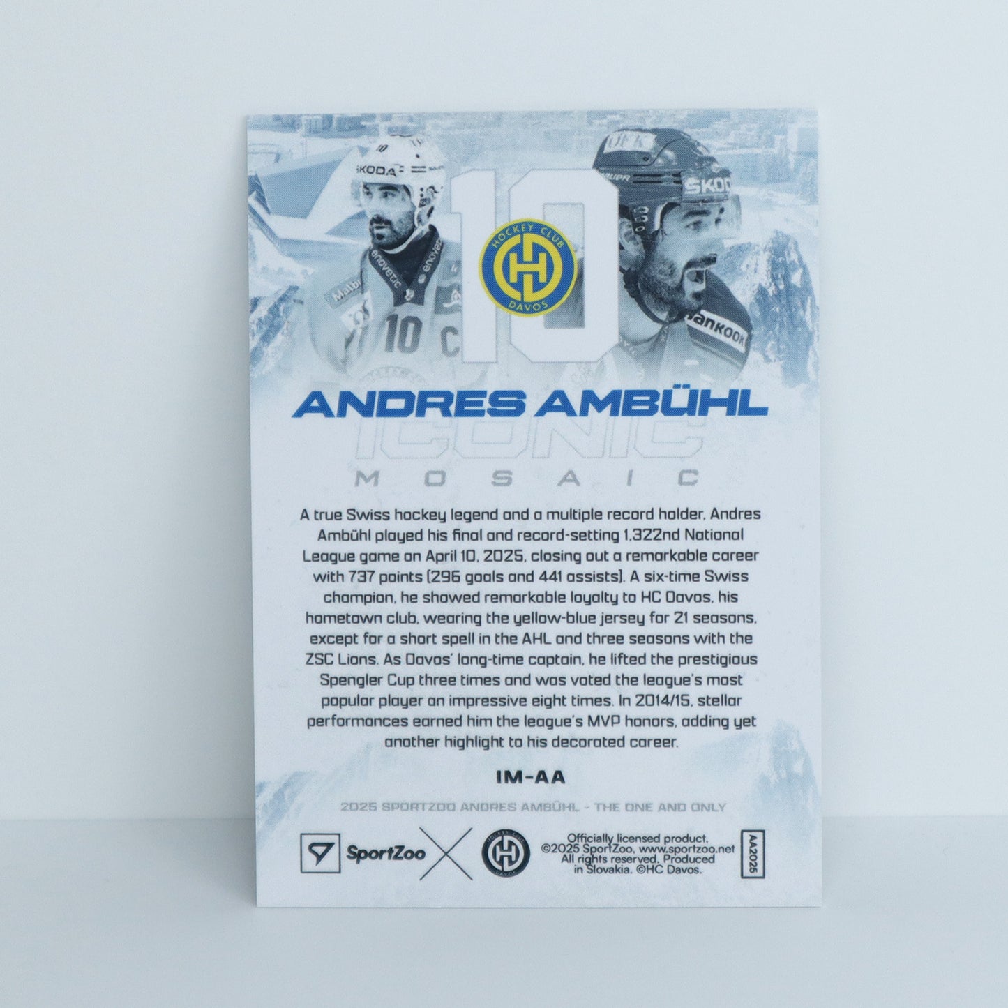 IM-AA - HCD - ANDRES AMBUHL - ICONIC MOSAIC GREEN - 30/99