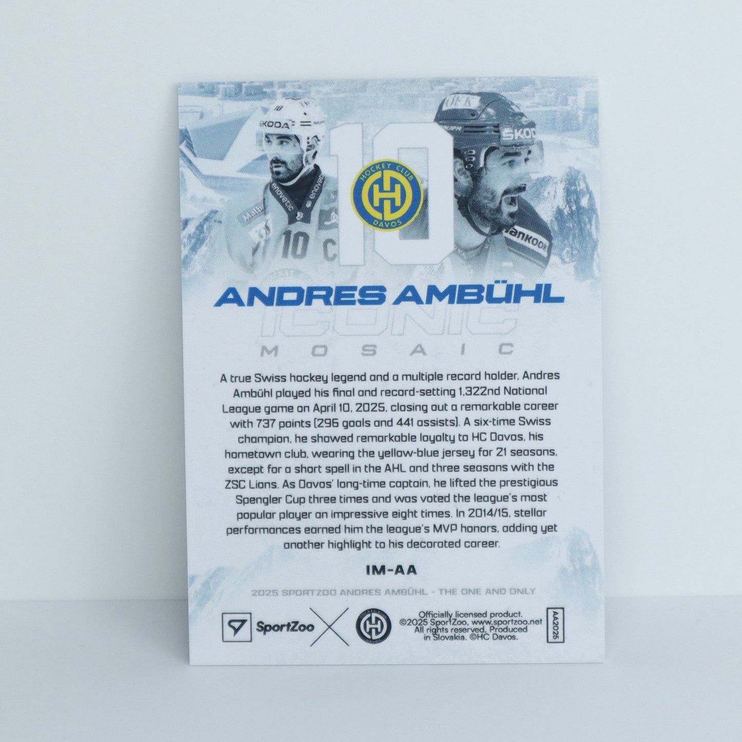 IM-AA - HCD - ANDRES AMBUHL - ICONIC MOSAIC GREEN - 34/99