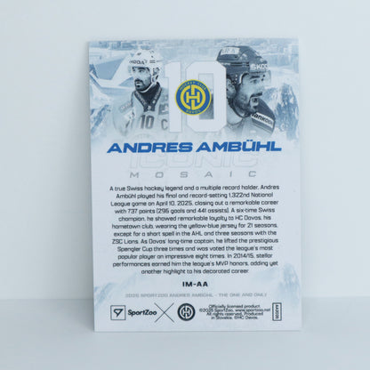 IM-AA - HCD - ANDRES AMBUHL - ICONIC MOSAIC GREEN - 34/99