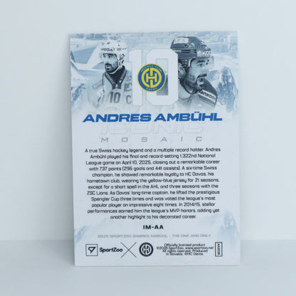 IM-AA - HCD - ANDRES AMBUHL - ICONIC MOSAIC GREEN - 37/99