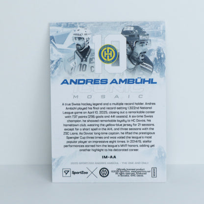IM-AA - HCD - ANDRES AMBUHL - ICONIC MOSAIC GREEN - 76/99