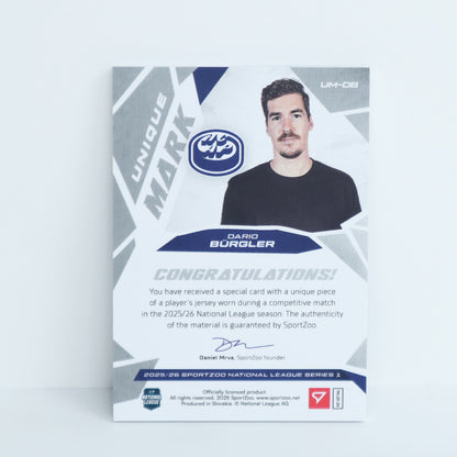 UM-DB - HCAP - DARIO BURGLER - UNIQUE MARK - 15/18