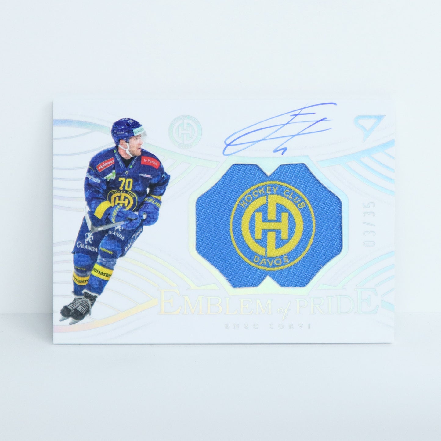 EP-EC - HCD - ENZO CORVI - EMBLEM OF PRIDE SILVER AUTO - 03/35