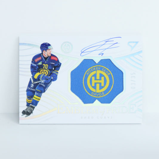 EP-EC - HCD - ENZO CORVI - EMBLEM OF PRIDE SILVER AUTO - 03/35