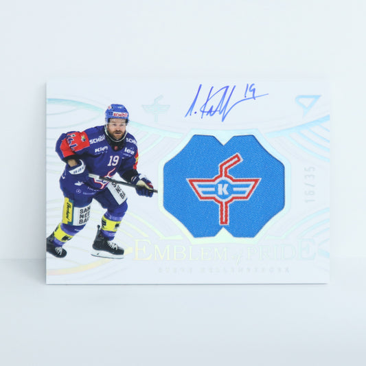 EP-SK - EHCK - STEVE KELLENBERGER - EMBLEM OF PRIDE SILVER AUTO - 16/35