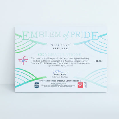 EP-NS - EHCK - NICHOLAS STEINER - EMBLEM OF PRIDE SILVER AUTO - 10/35