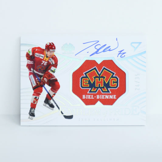 EP-JS - EHCB - JERE SALLINEN - EMBLEM OF PRIDE SILVER AUTO - 24/35