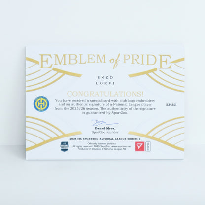EP-EC - HCD - ENZO CORVI - EMBLEM OF PRIDE GOLD AUTO - 04/15