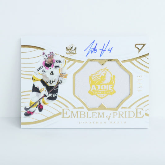 EP-JH - HCA - JONATHAN HAZEN - EMBLEM OF PRIDE GOLD AUTO - 15/15