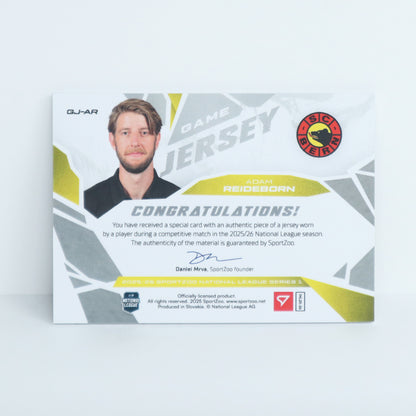 GJ-AR - SCB - ADAM REIDEBORN - GAME JERSEY SILVER - 33/85