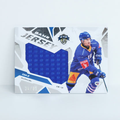 GJ-RD - EVZ - RAPHAEL DIAZ - GAME JERSEY SILVER - 34/85