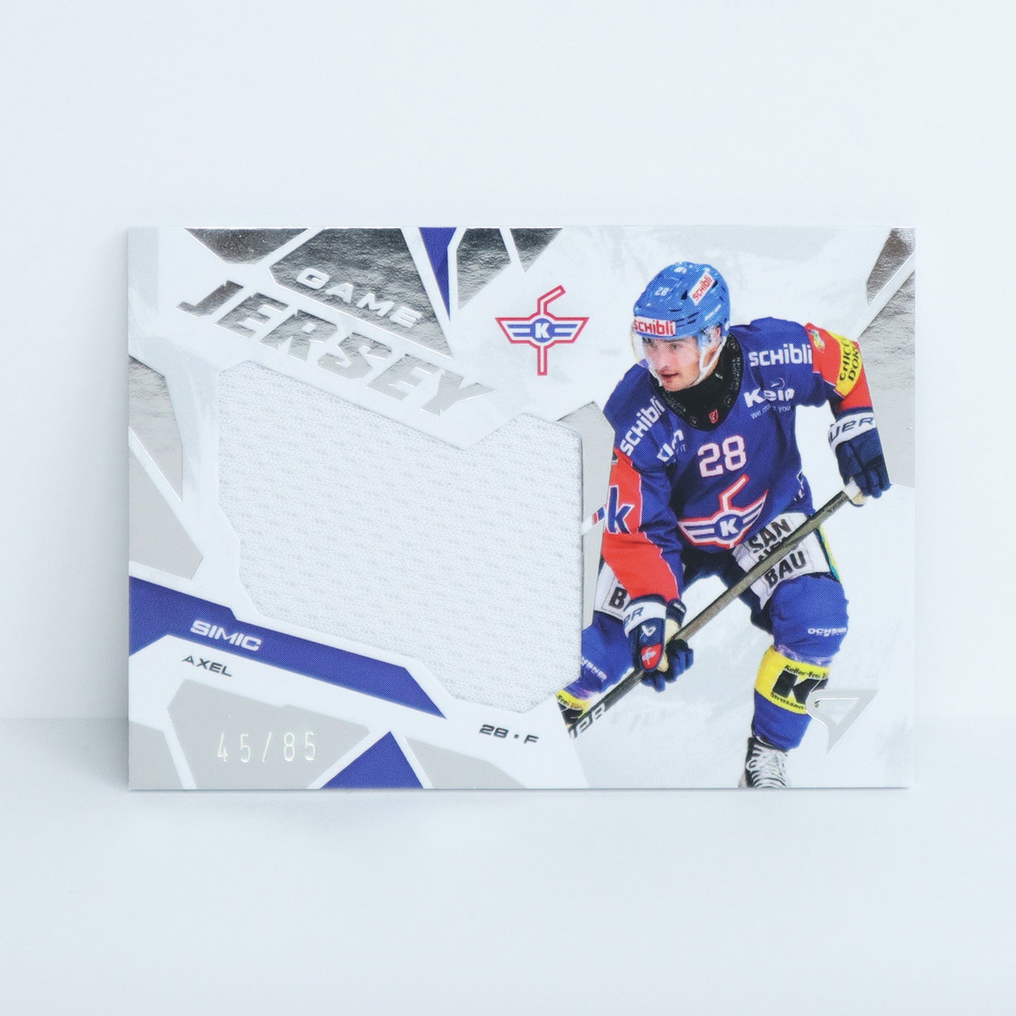 GJ-AS - EHCK - AXEL SIMIC - GAME JERSEY SILVER - 45/85