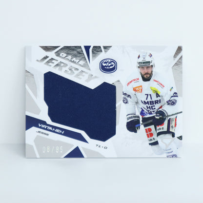 GJ-JV - HCAP - JESSE VIRTANEN - GAME JERSEY SILVER - 08/85