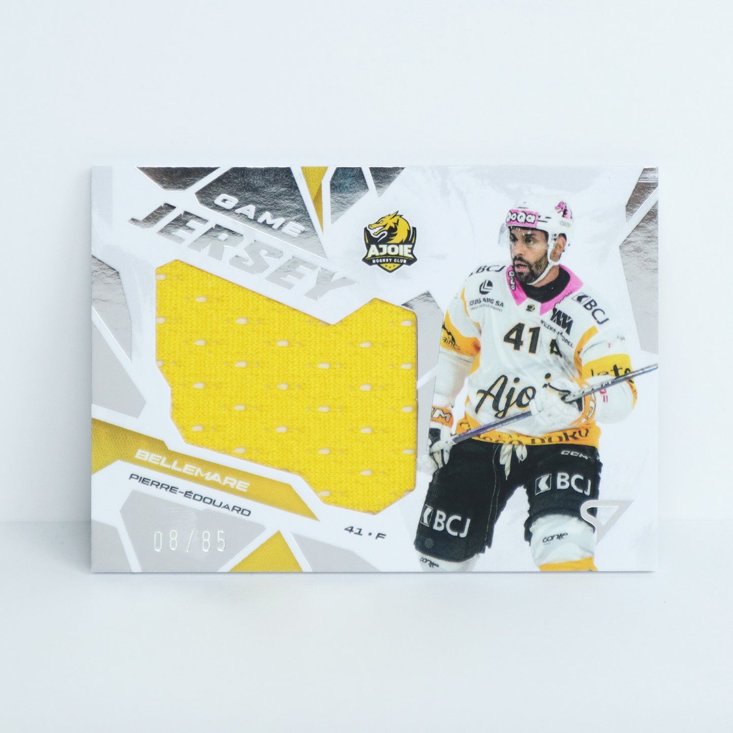 GJ-PB - HCA - PIERRE-EDOUARD BELLEMARE - GAME JERSEY SILVER - 08/85