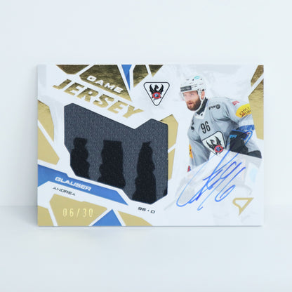 GJS-AG - FRI - ANDREA GLAUSER - GAME JERSEY GOLD AUTO - 06/30