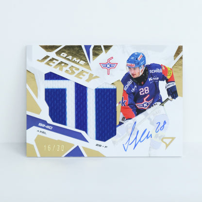 GJS-AS - EHCK - AXEL SIMIC - GAME JERSEY GOLD AUTO - 16/30