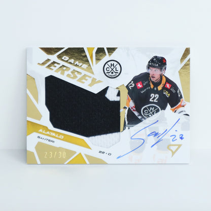 GJS-AL - HCL - SANTERI ALATALO - GAME JERSEY GOLD AUTO - 23/30