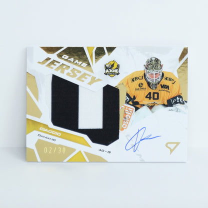 GJS-DC - HCA - DAMIANO CIACCIO - GAME JERSEY GOLD AUTO - 02/30