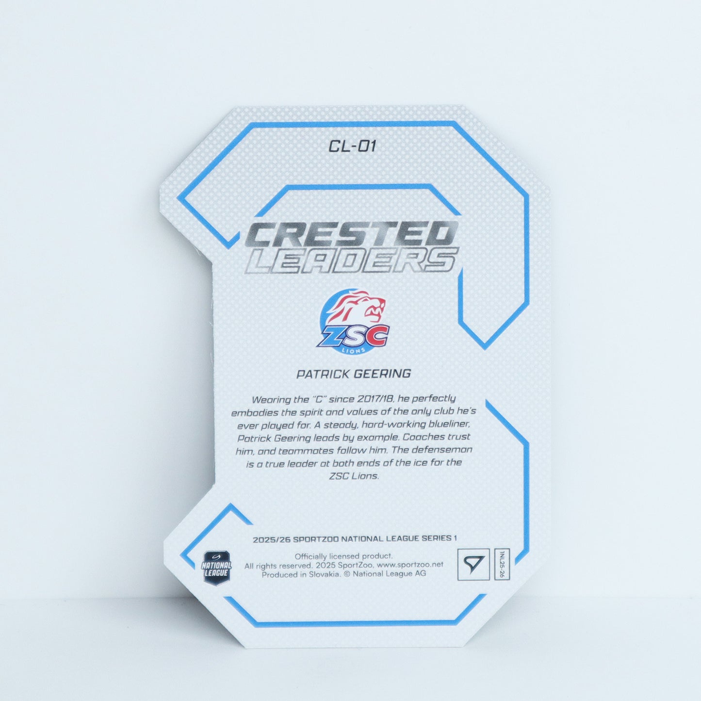 CL-01 - ZSC - PATRICK GEERING - CRESTED LEADERS BASE
