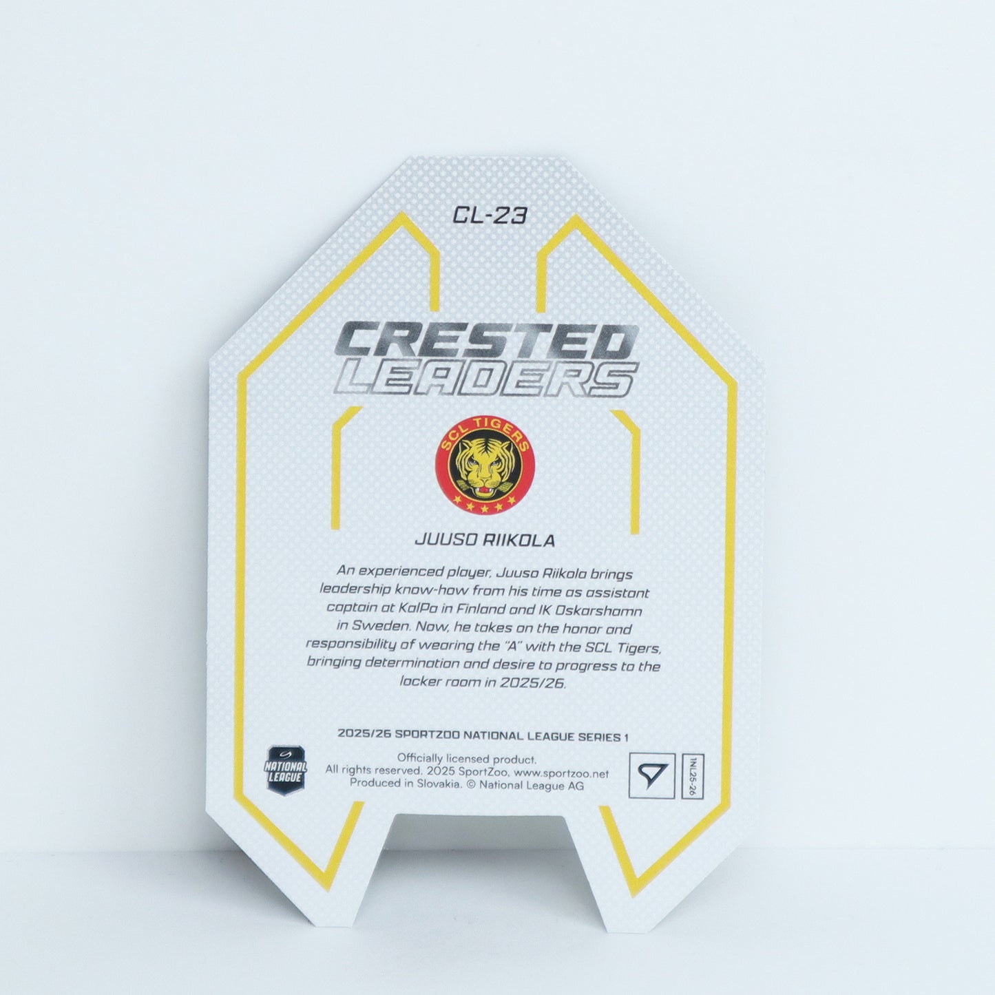 CL-23 - SCL - JUUSO RIIKOLA - CRESTED LEADERS BASE