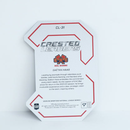 CL-31 - EHCB - GAETAN HAAS - CRESTED LEADERS BASE