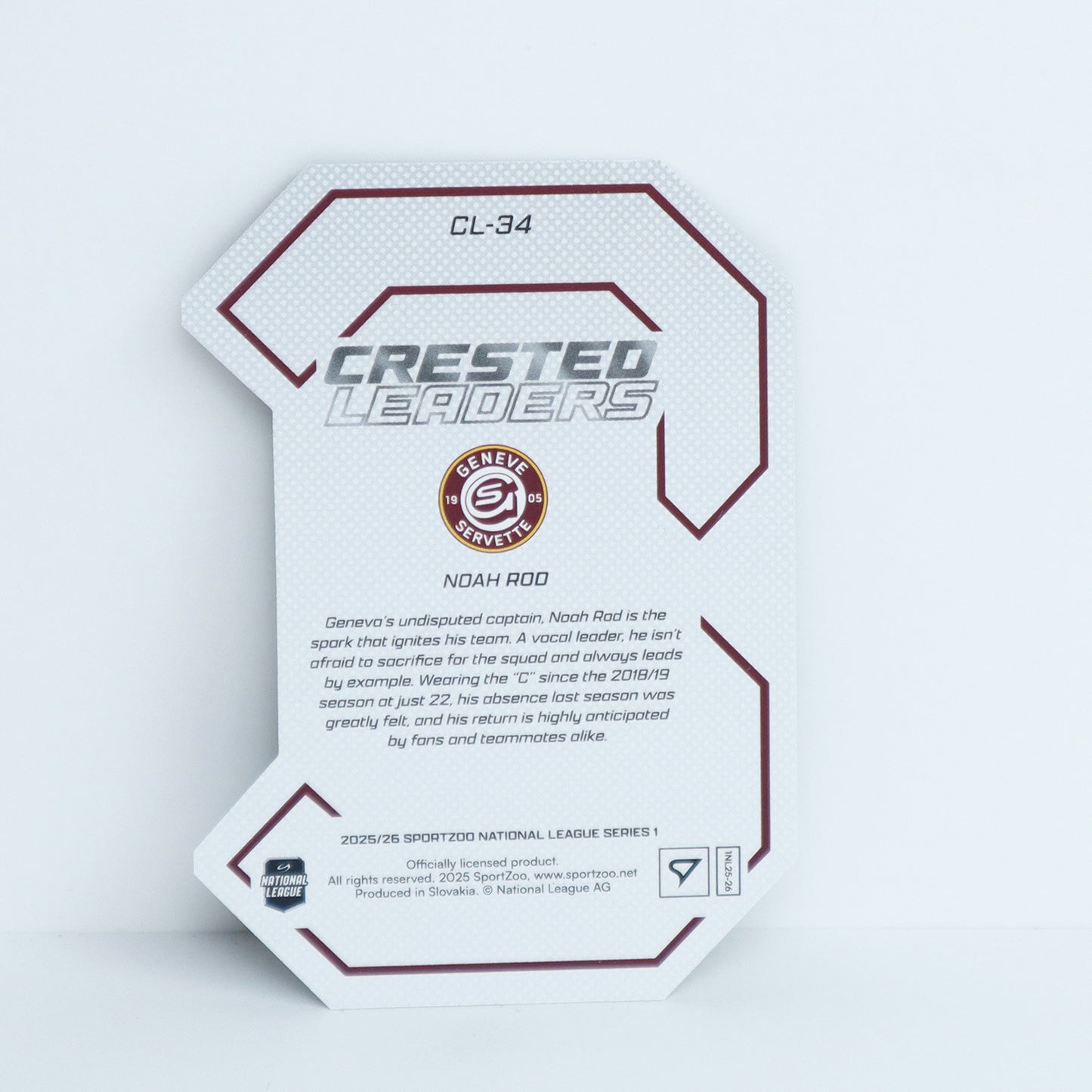 CL-34 - GSHC - NOAH ROD - CRESTED LEADERS BASE