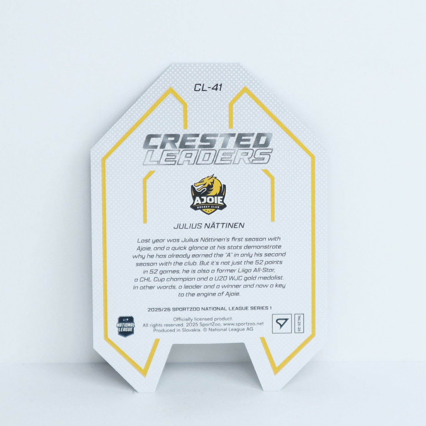 CL-41 - HCA - JULIUS NATTINEN - CRESTED LEADERS BASE