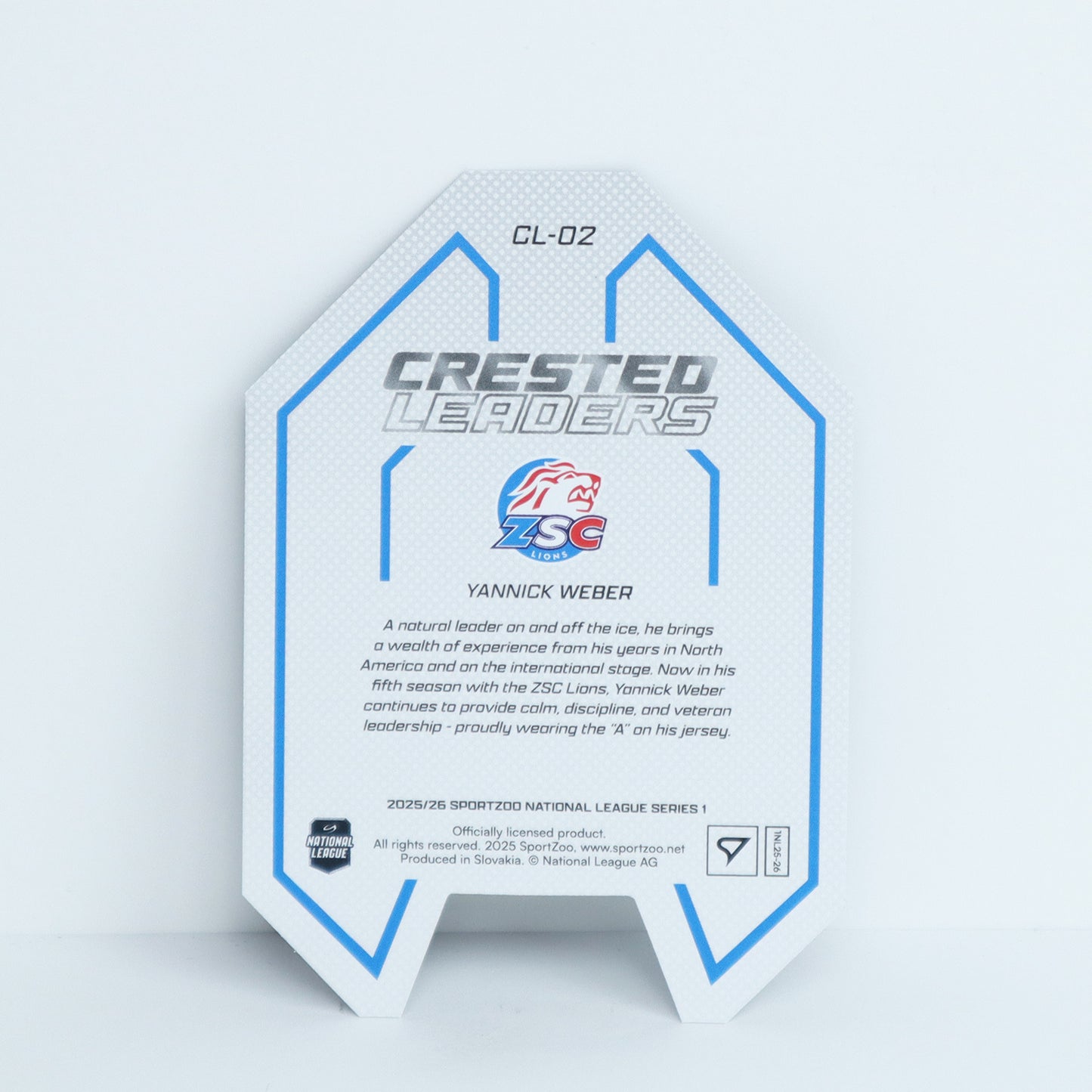 CL-02 - ZSC - YANNICK WEBER - CRESTED LEADERS BLUE - 24/65