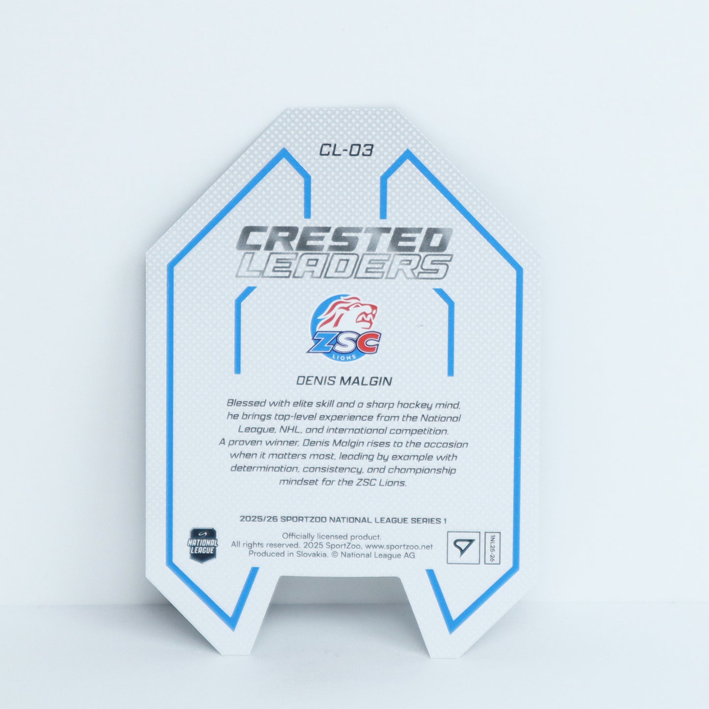CL-03 - ZSC - DENIS MALGIN - CRESTED LEADERS BLUE - 19/65