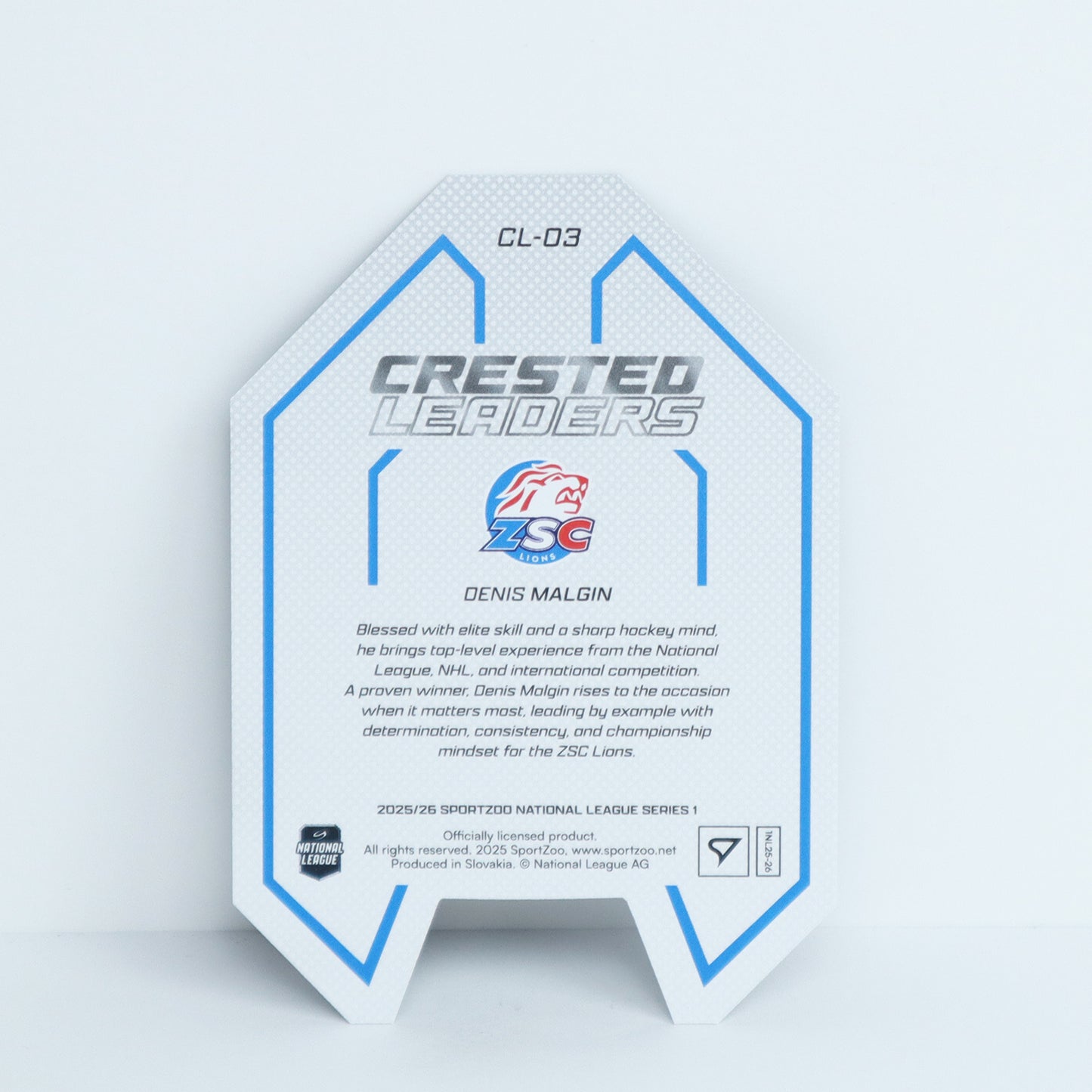 CL-03 - ZSC - DENIS MALGIN - CRESTED LEADERS BLUE - 41/65