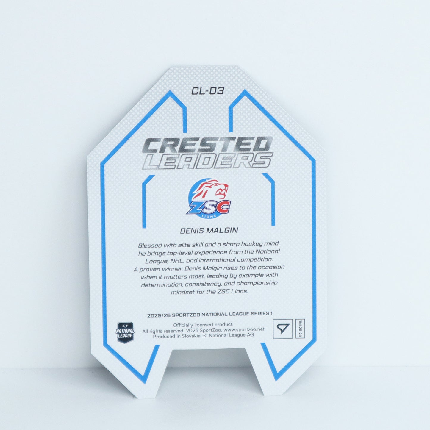 CL-03 - ZSC - DENIS MALGIN - CRESTED LEADERS BLUE - 45/65