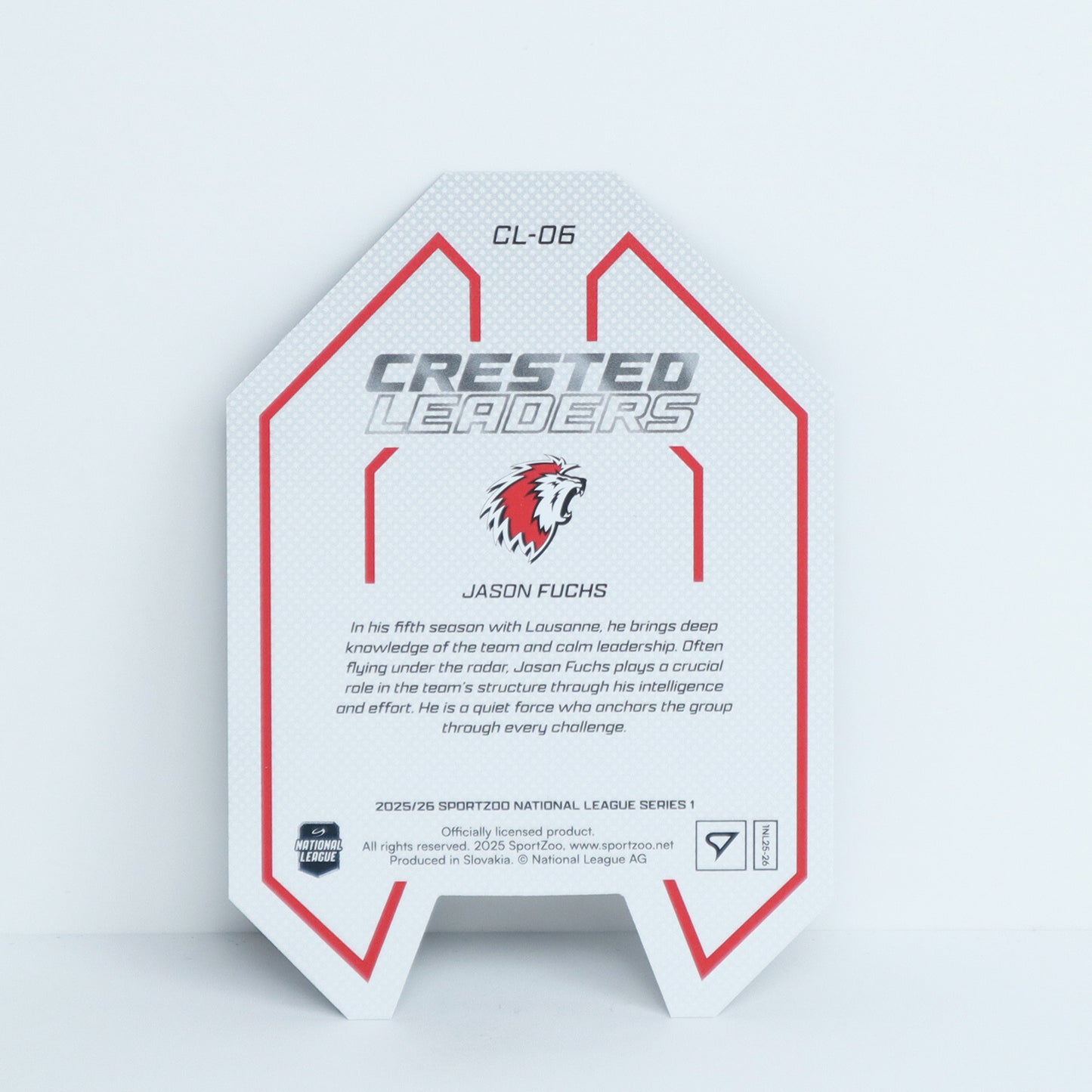 CL-06 - LHC - JASON FUCHS - CRESTED LEADERS BLUE - 13/65