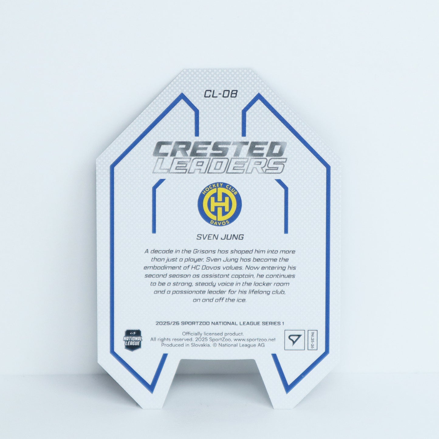 CL-08 - HCD - SVEN JUNG - CRESTED LEADERS BLUE - 32/65