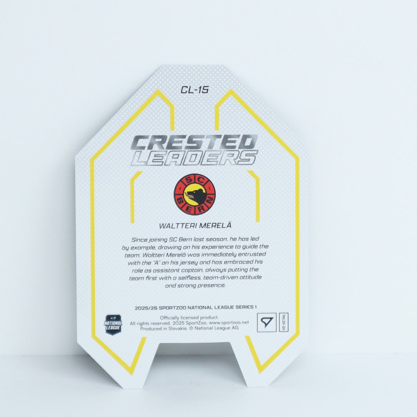 CL-15 - SCB - WALTTERI MERELA - CRESTED LEADERS BLUE - 57/65