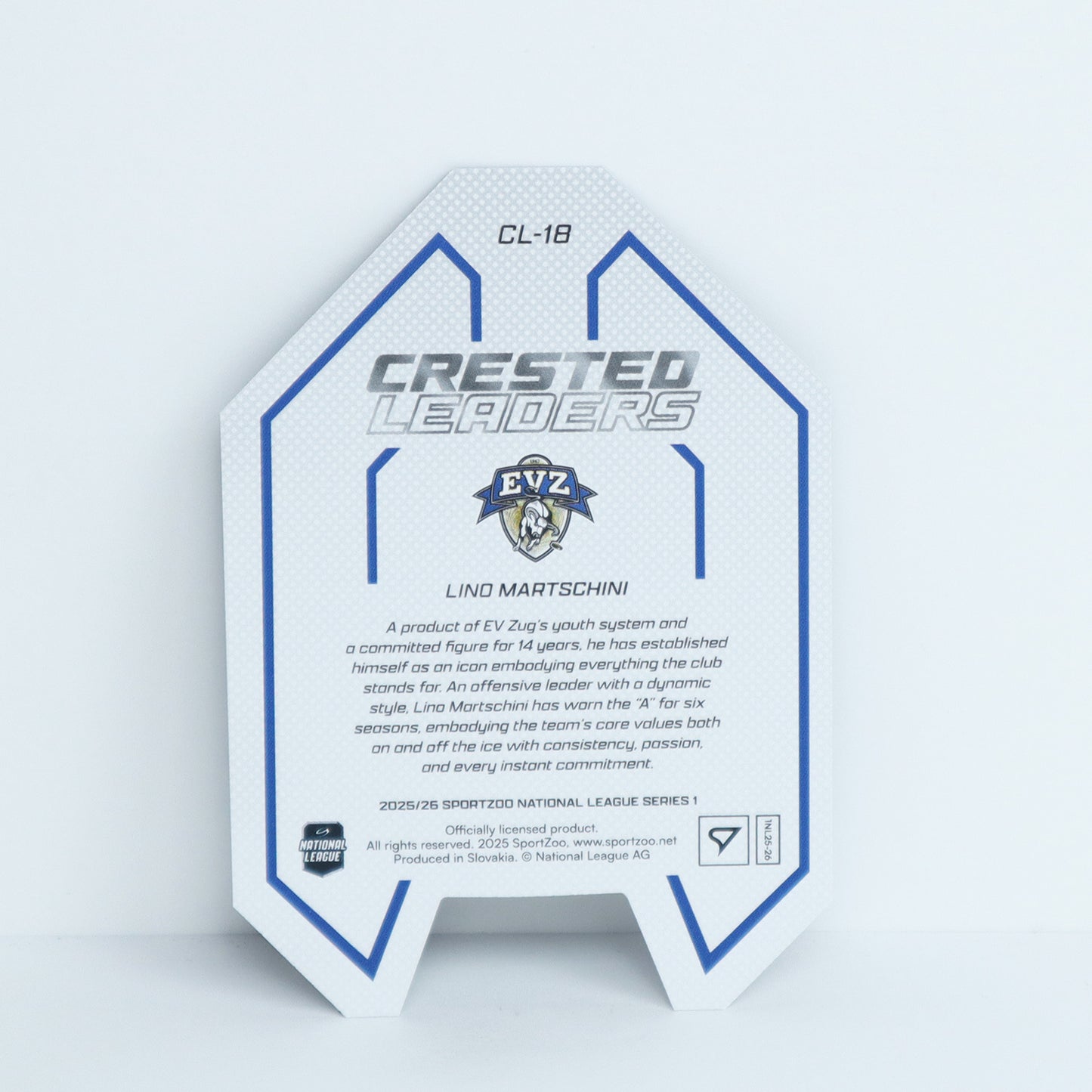 CL-18 - EVZ - LINO MARTSCHINI - CRESTED LEADERS BLUE - 20/65