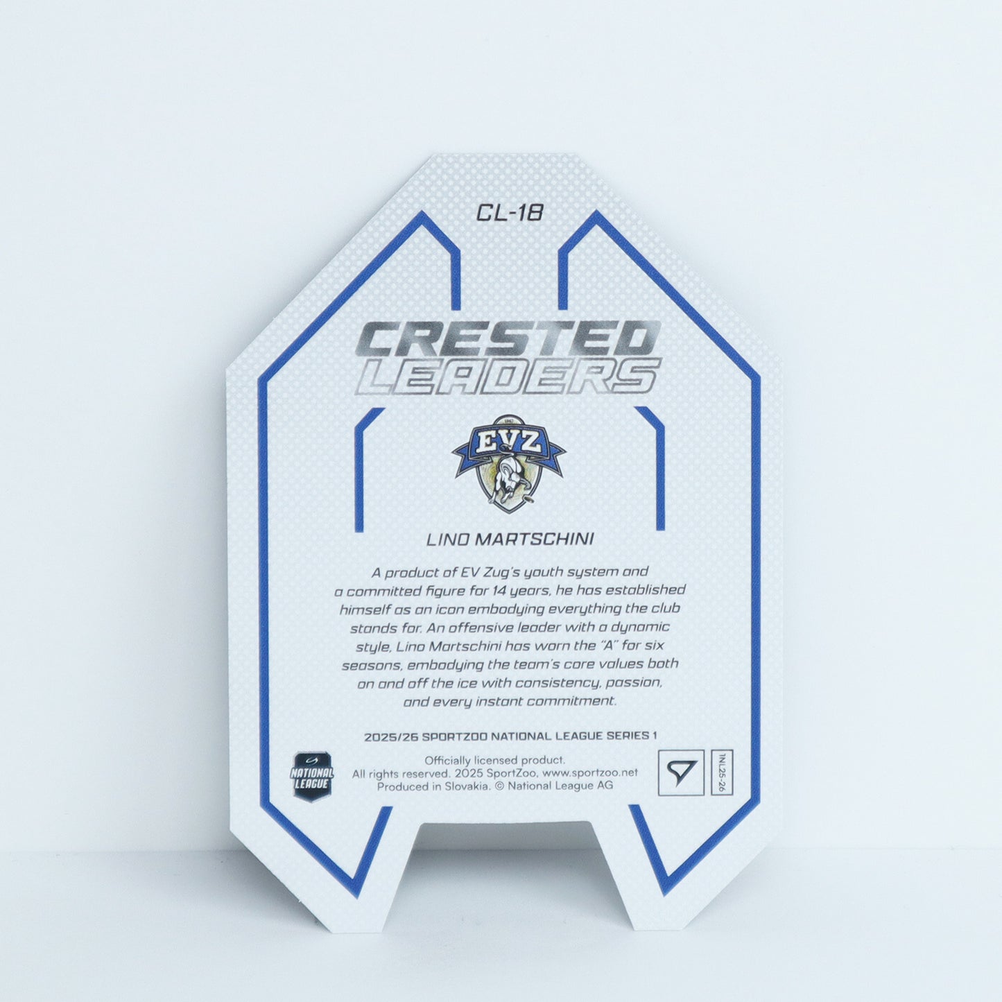 CL-18 - EVZ - LINO MARTSCHINI - CRESTED LEADERS BLUE - 59/65