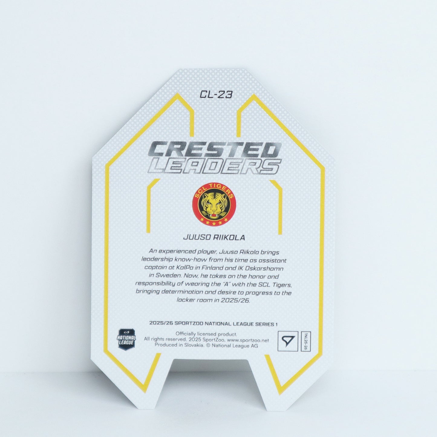 CL-23 - SCL - JUUSO RIIKOLA - CRESTED LEADERS BLUE - 17/65
