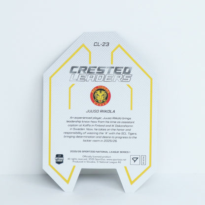 CL-23 - SCL - JUUSO RIIKOLA - CRESTED LEADERS BLUE - 17/65