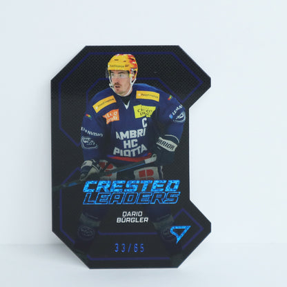 CL-25 - HCAP - DARIO BURGLER - CRESTED LEADERS BLUE - 33/65