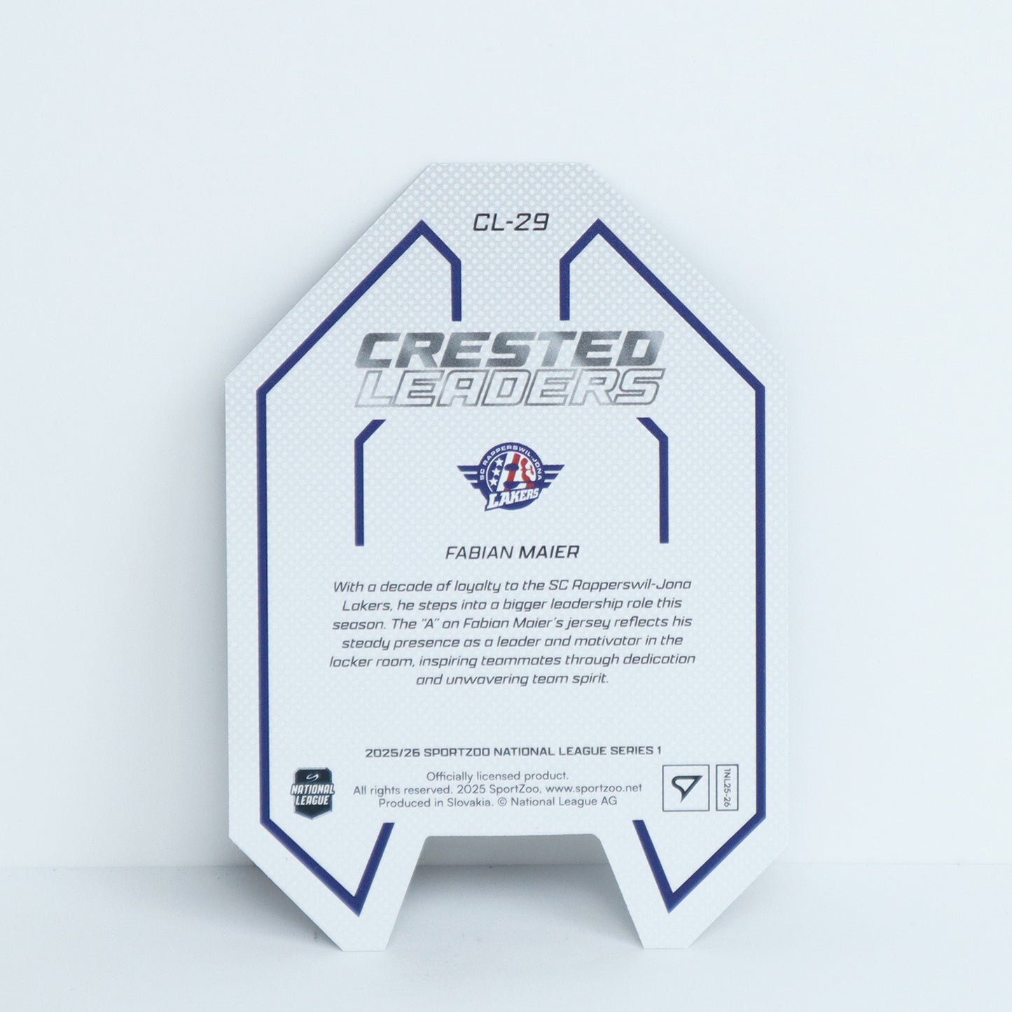 CL-29 - SCRJ - FABIAN MAIER - CRESTED LEADERS BLUE - 15/65
