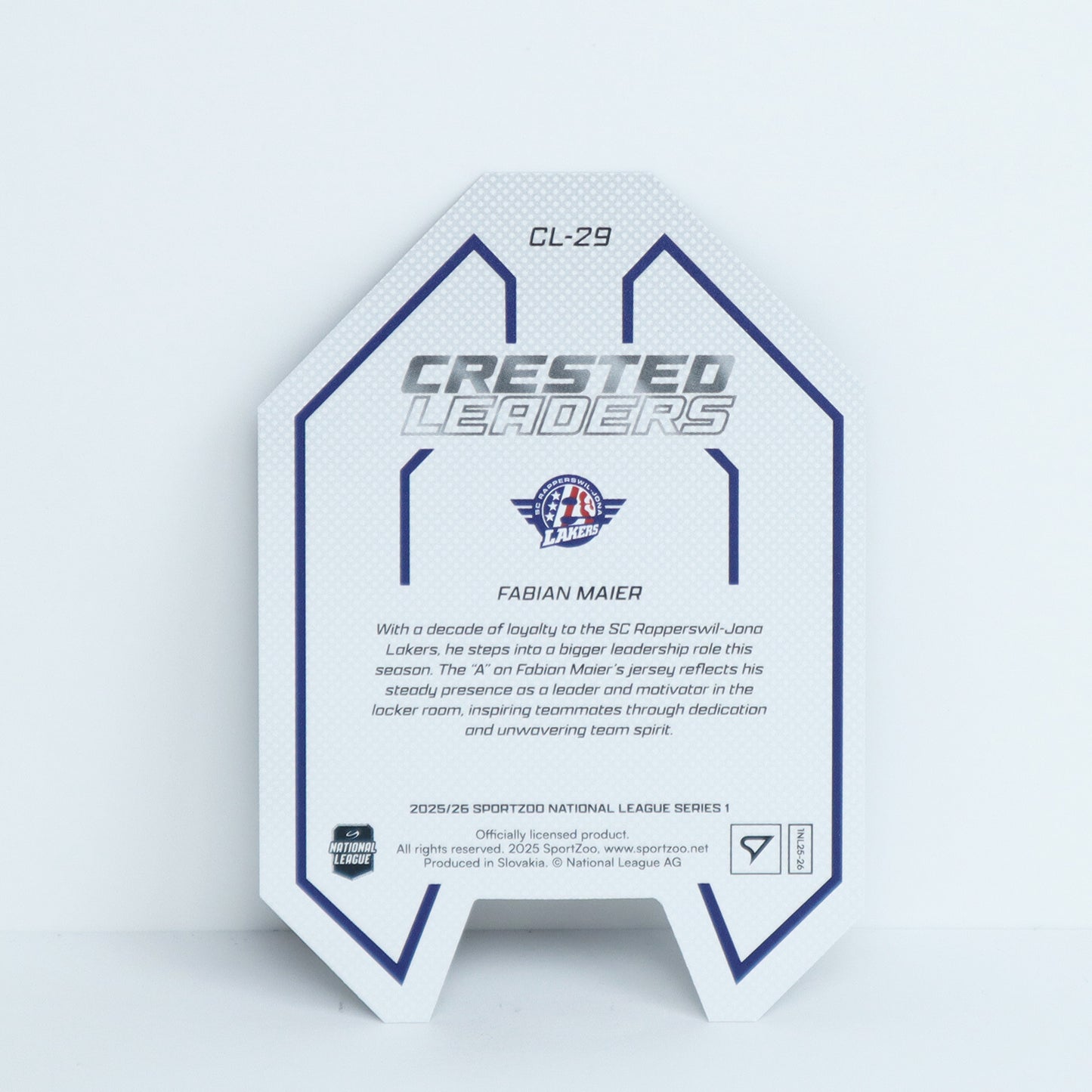 CL-29 - SCRJ - FABIAN MAIER - CRESTED LEADERS BLUE - 25/65