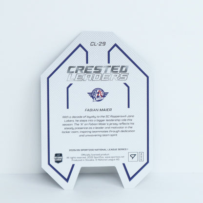 CL-29 - SCRJ - FABIAN MAIER - CRESTED LEADERS BLUE - 37/65